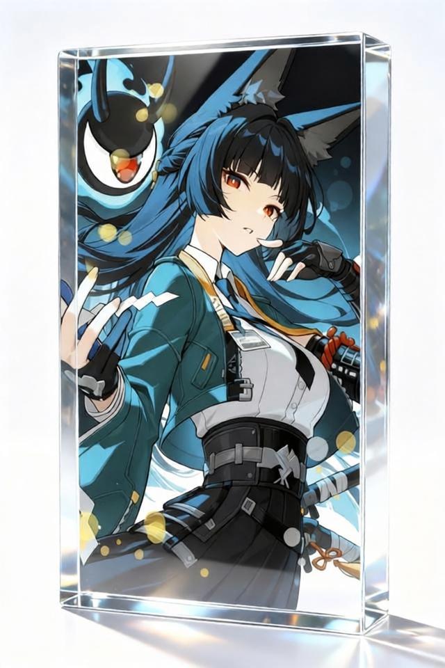 Zenless Zone Zero Hoshimi Miyabi Acrylic Block - Image 2