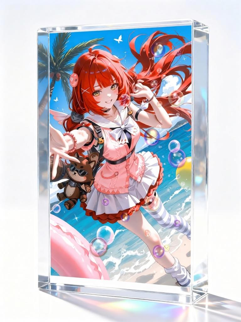 Zenless Zone Zero Ukinami Yuzuha Acrylic Block - Image 2