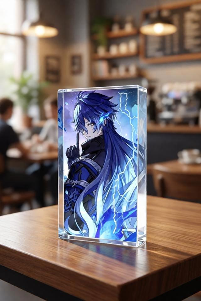 Genshin Impact Flins Acrylic Block 2