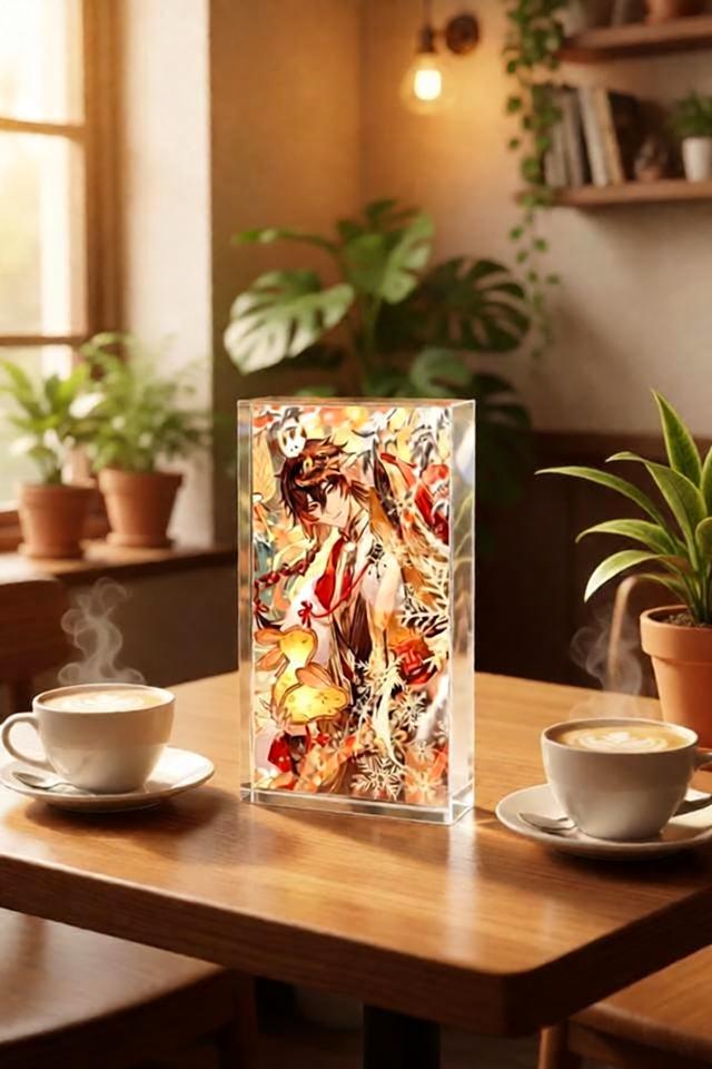 Genshin Impact Zhongli Acrylic Block 2