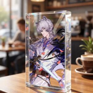 Arknights Silver Ash Acrylic Block